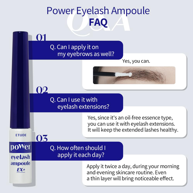 Etude - Power Eyelash Ampoule 6g.