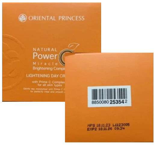 Oriental Princess - Natural Power C - Miracle Brightening Complex Lightening Day Cream 50g.