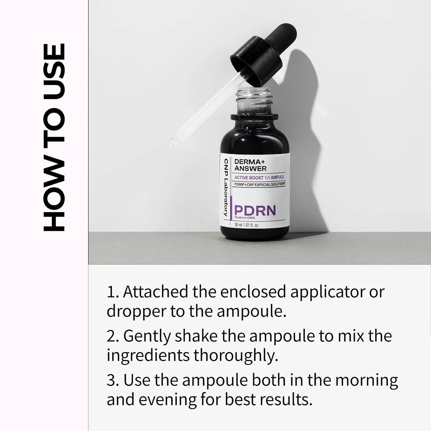 CNP Laboratory - Derma Answer Active Boost 1:1 Ampule, PDRN 30ml.