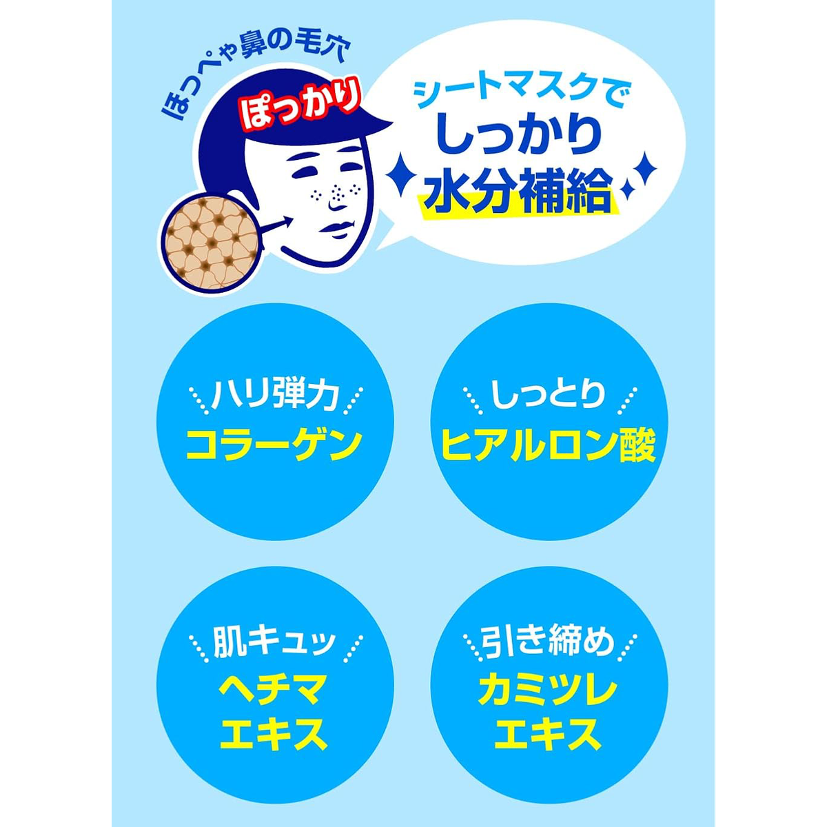 Keana Nadeshiko - Men's Mask (10 Sheets)