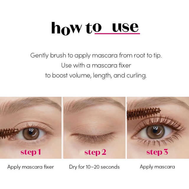 Etude - Curl Fix Mascara #03 Gray Brow 8g.