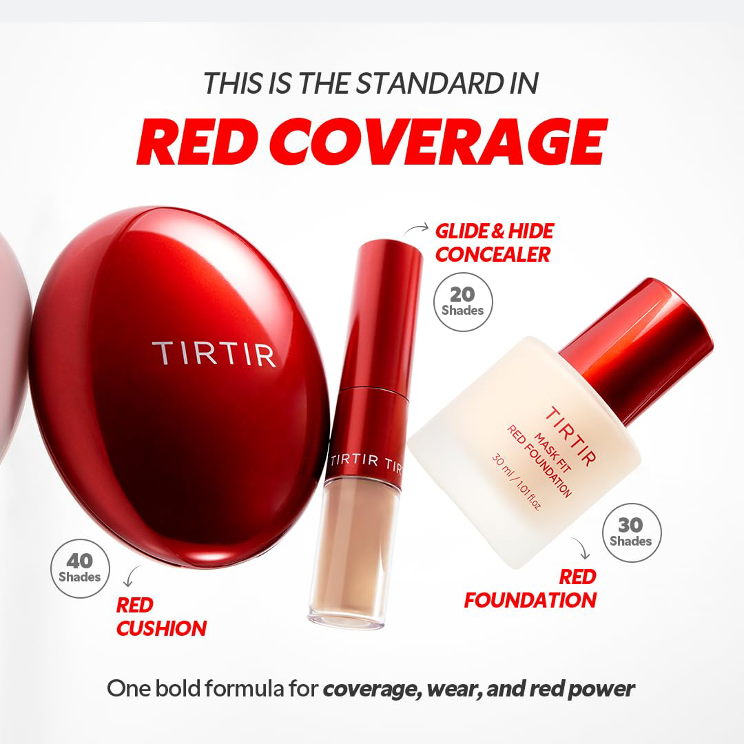 TIRTIR - Mask Fit Red Foundation #17C Porcelain 30ml.