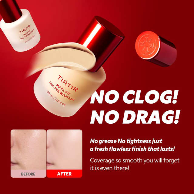 TIRTIR - Mask Fit Red Foundation #17C Porcelain 30ml.