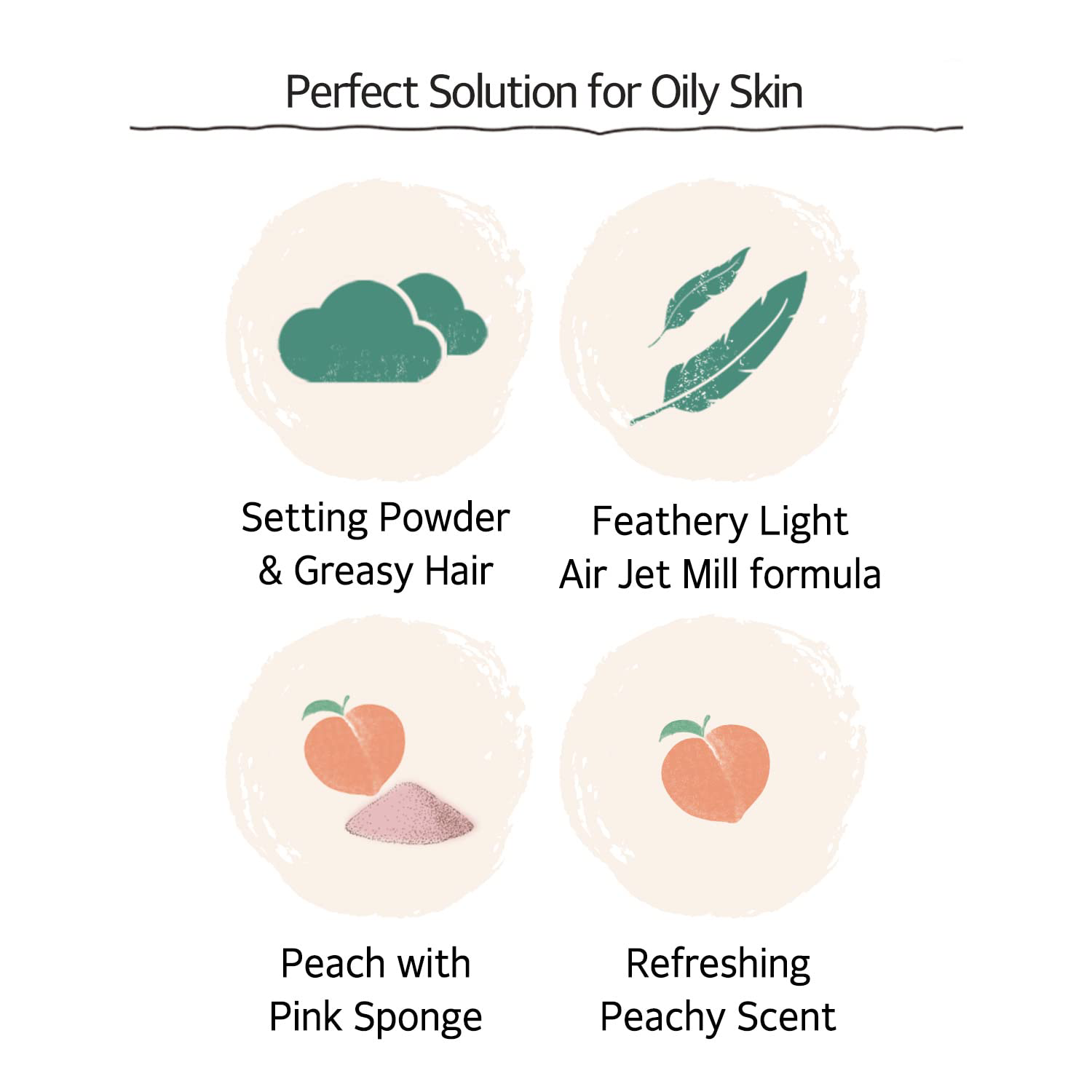 Skinfood - Peach Cotton Multi Finish Powder 5g.