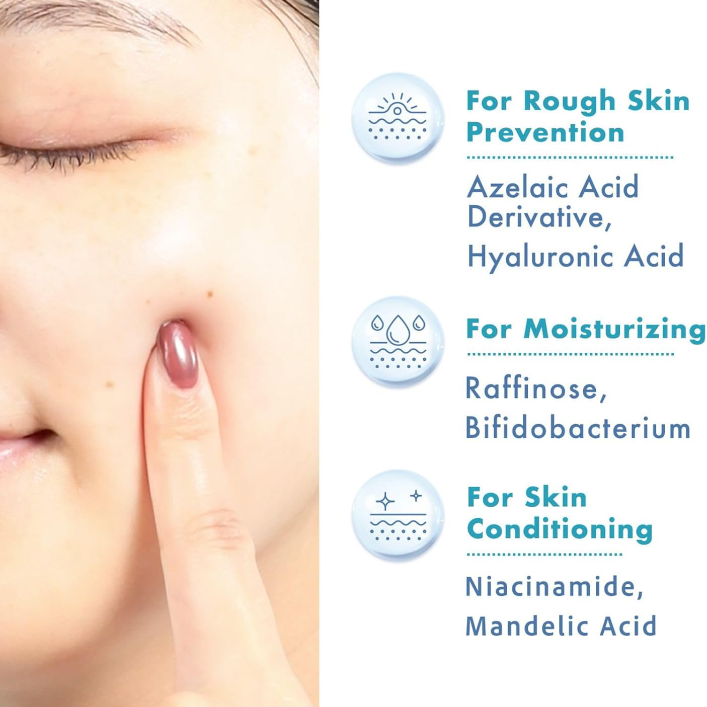 Lululun - Hydra F Mask Azelaic Acid Face Masks 504ml. (28 Sheets)