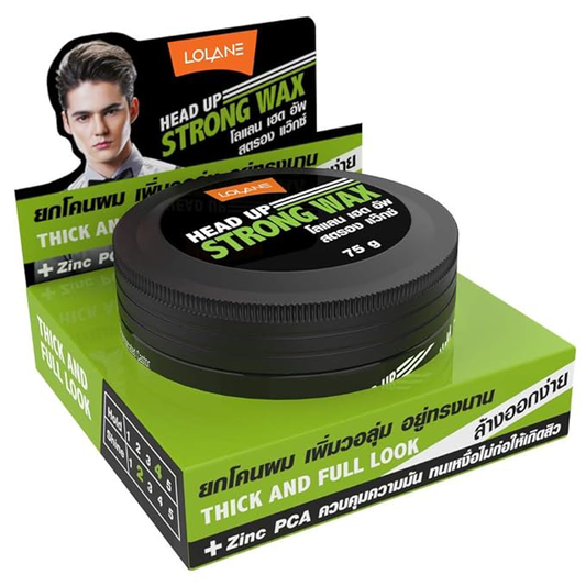 Lolane - Head Up Strong Wax 75ml.