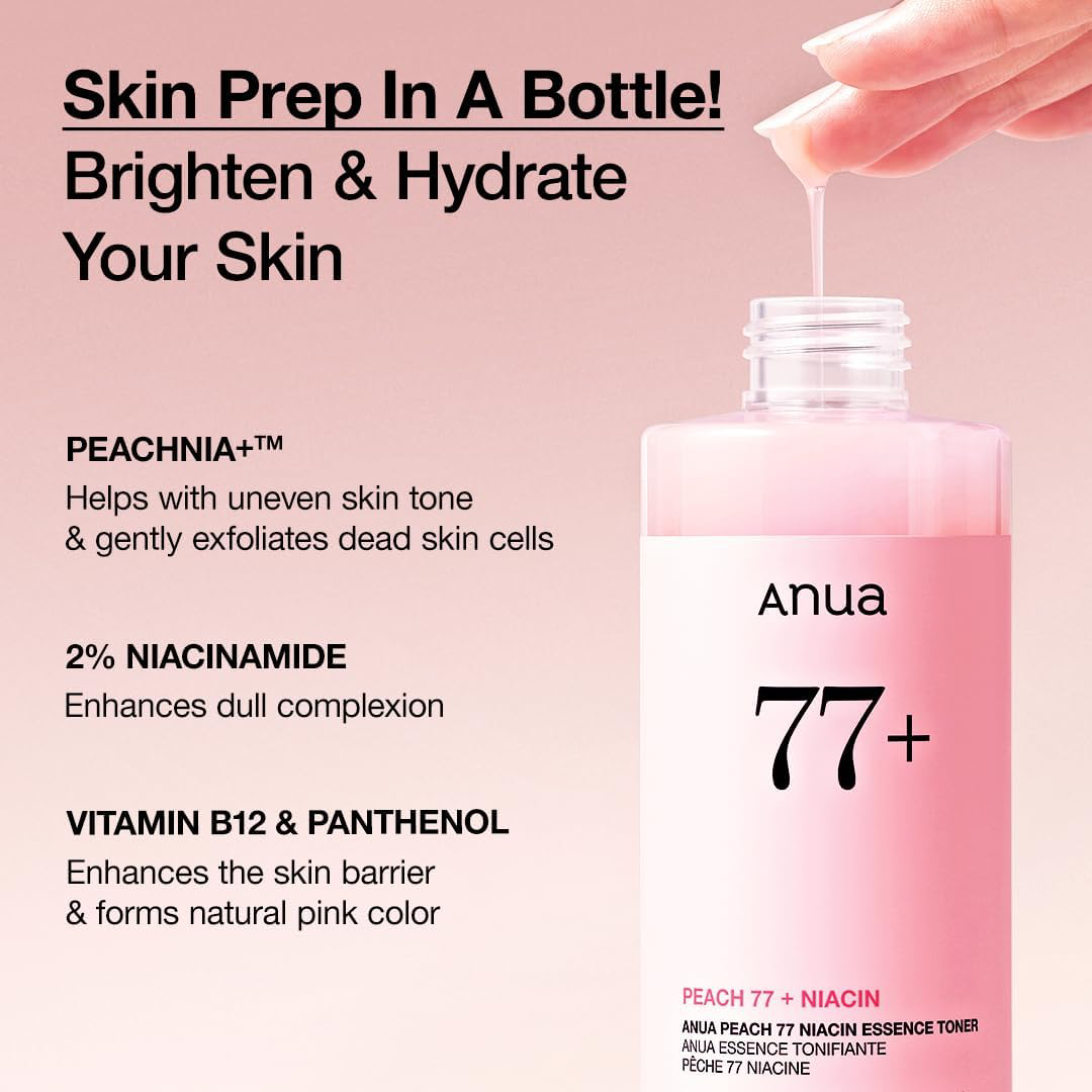 Anua - Peach 77 Niacin Essence Toner 250ml.