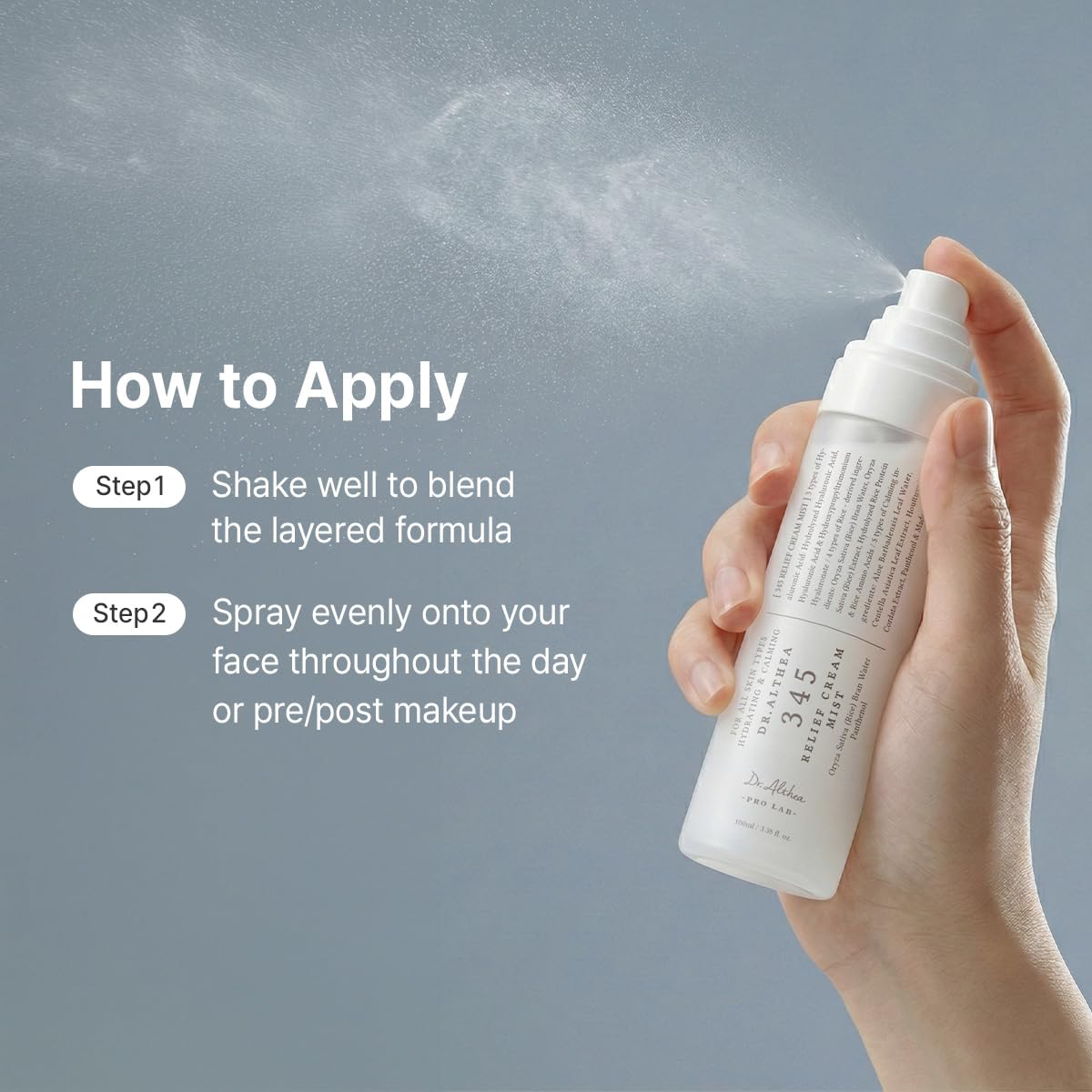 Dr.Althea - 345 Relief Cream Mist 100ml.