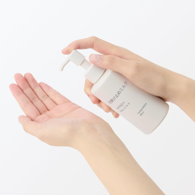 MUJI - Sunscreen Milk SPF50+ PA++++ 150ml.