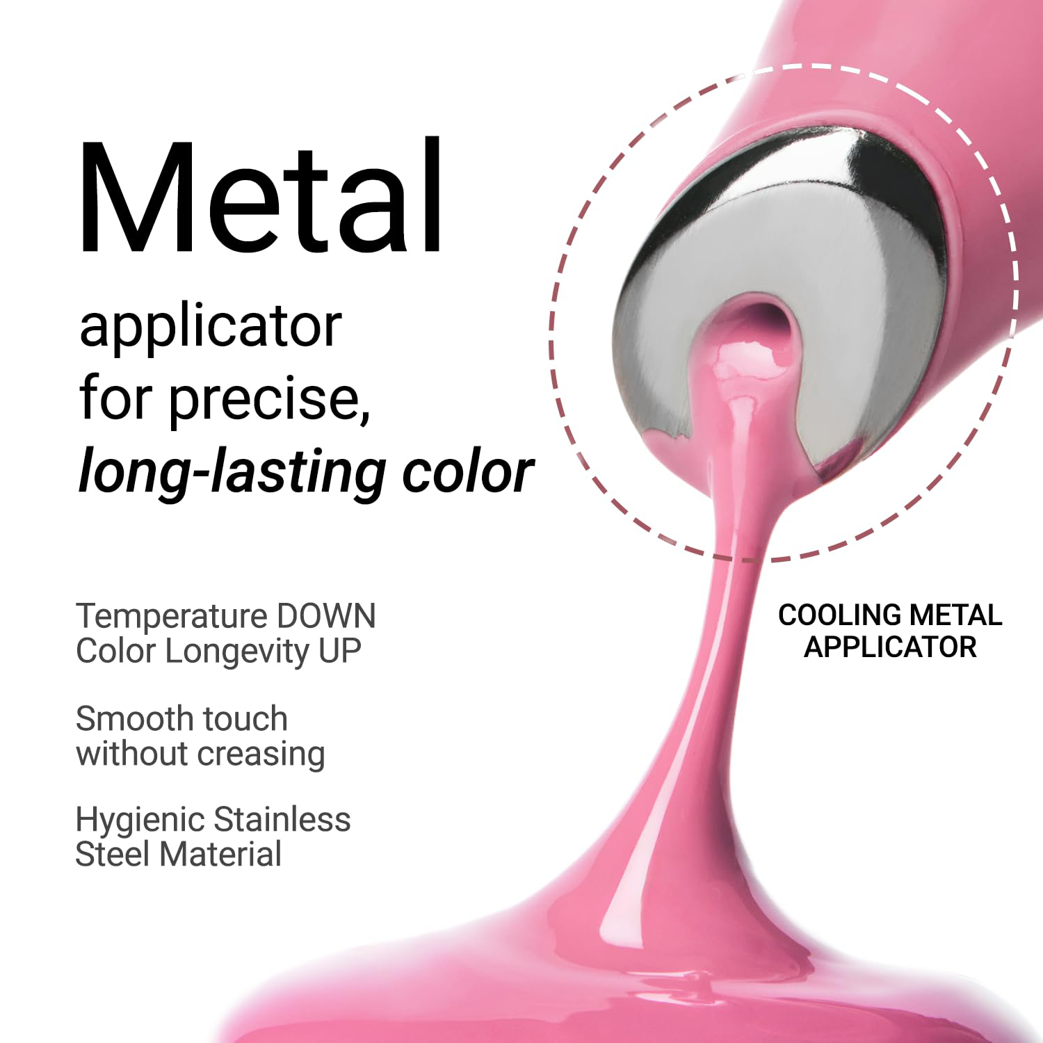 Jung Saem Mool - Lip Metal Serum Gloss #Barbie Muse 10ml.