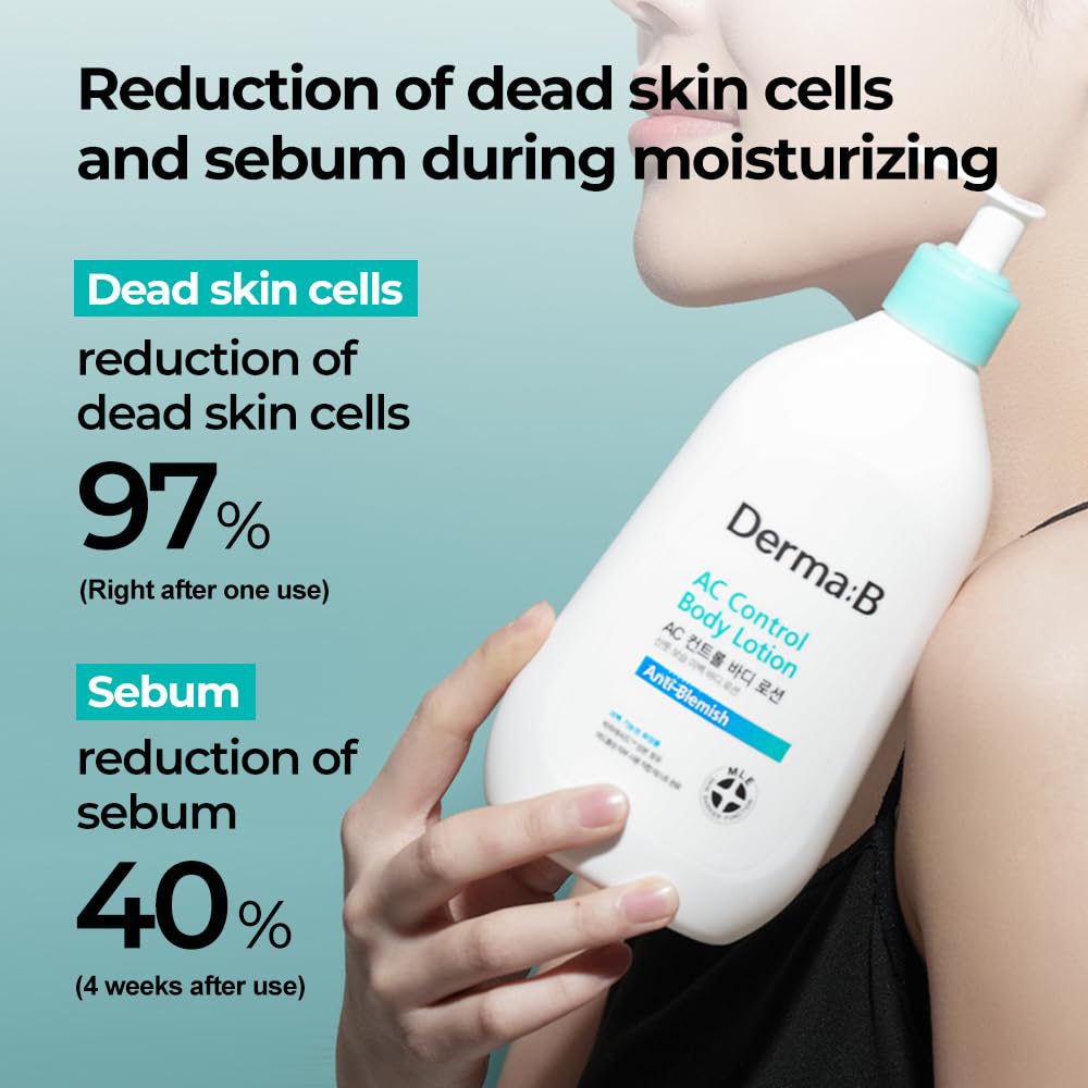DERMA B - AC Control Body Lotion 400ml.