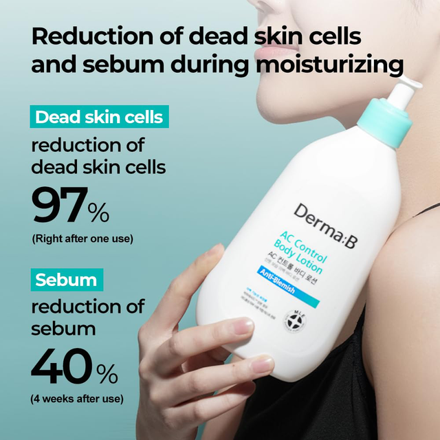 DERMA B - AC Control Body Lotion 400ml.