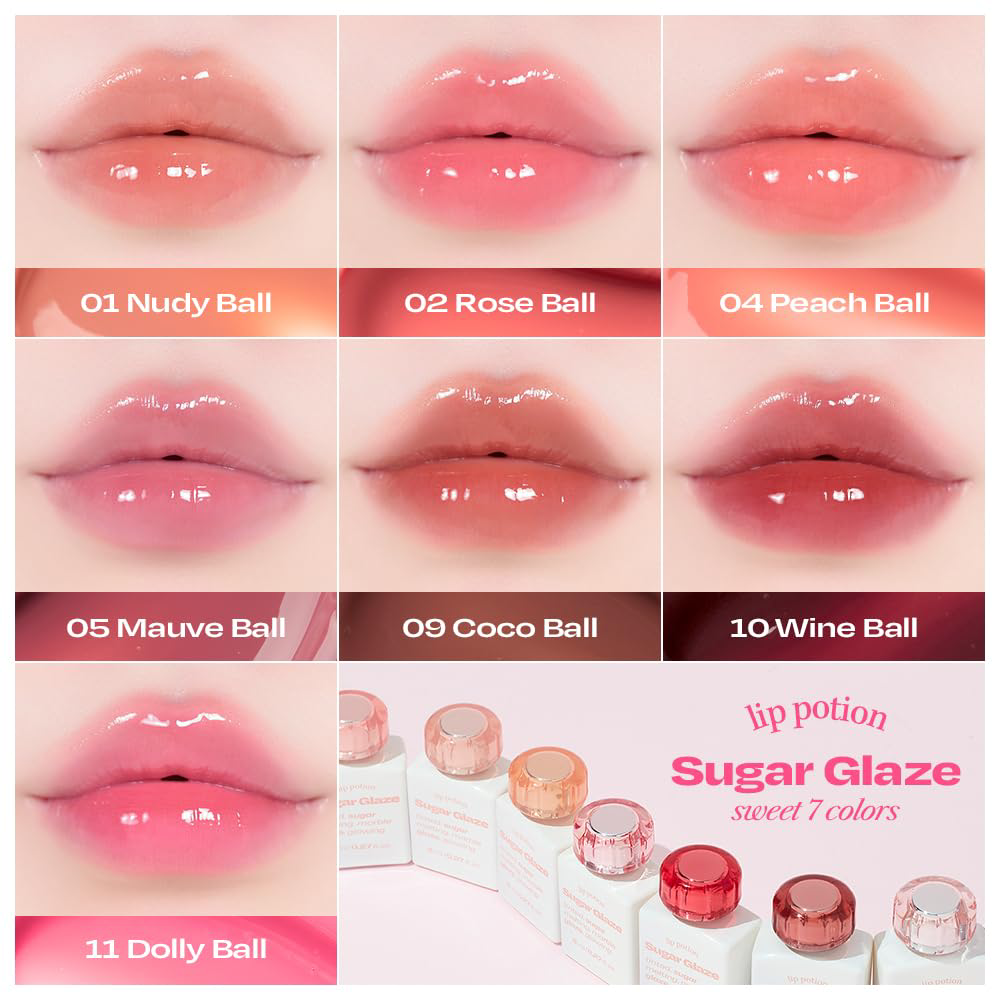 Alternative Stereo - Lip Potion Sugar Glaze Tint #09 Coco Ball 8ml.