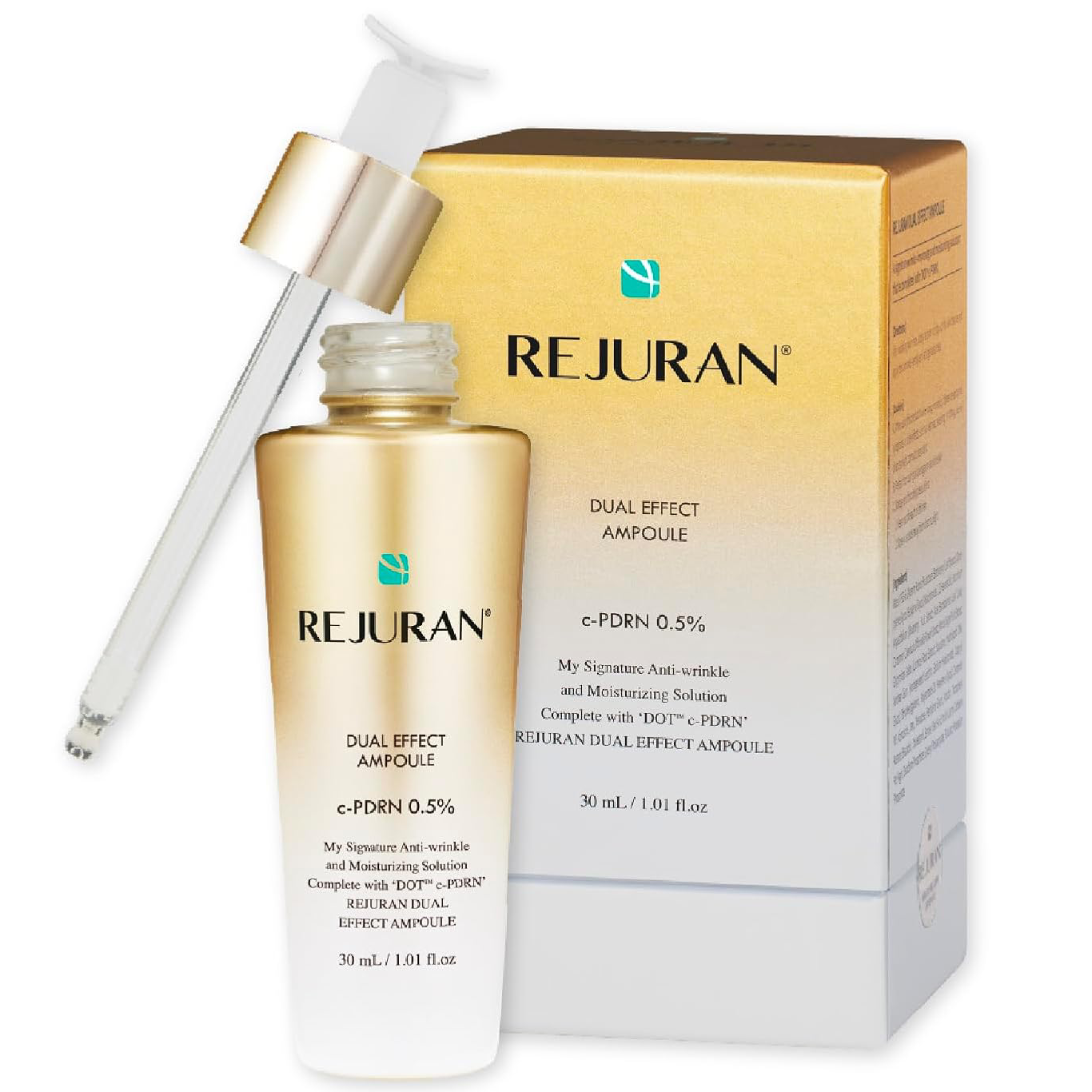 REJURAN - Dual Effect Ampoule c-PDRN 0.5% 30ml.