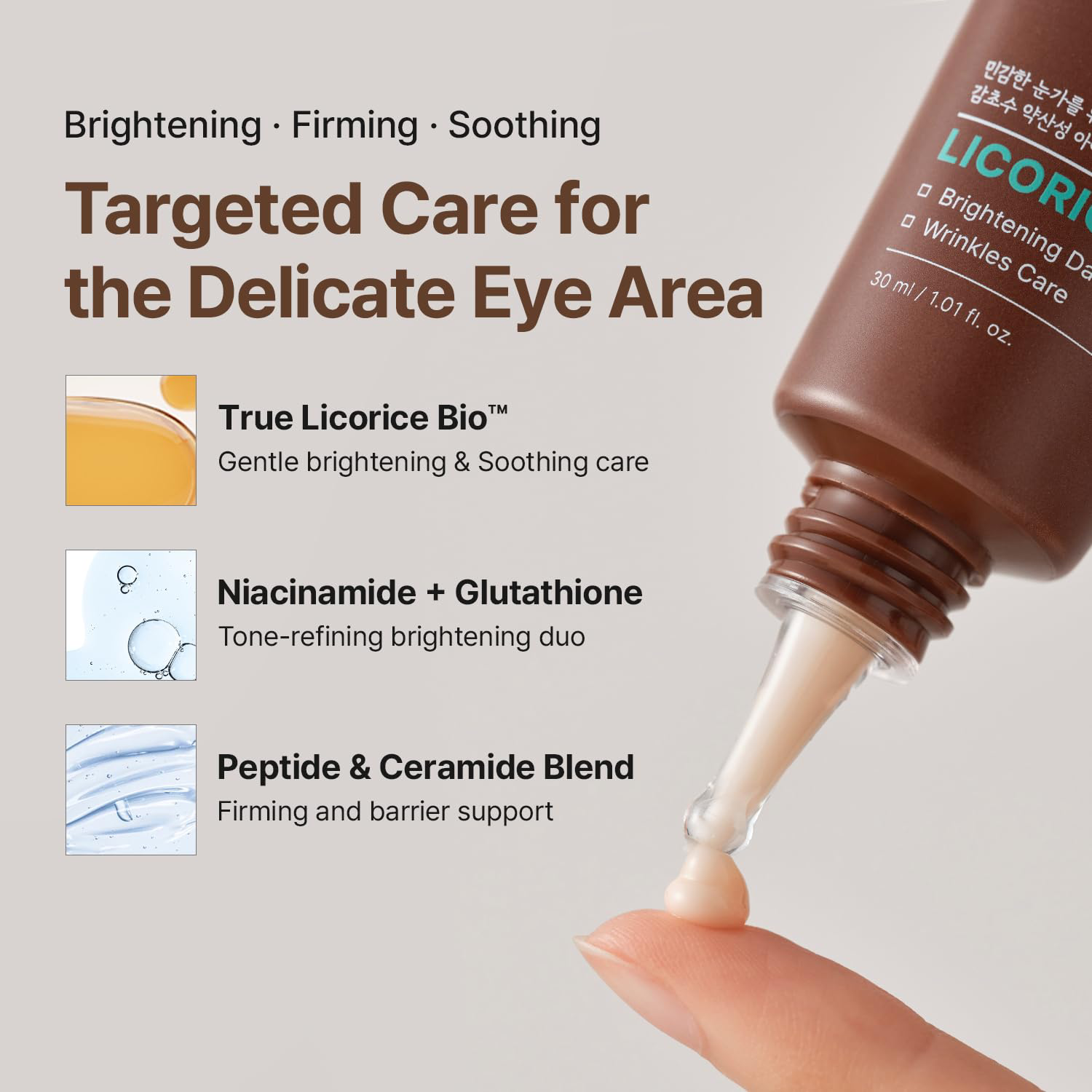 Acwell - Licorice pH Balancing Intensive Eye Cream 30ml.