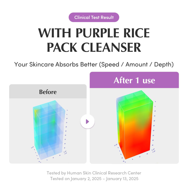 EQQUALBERRY - Purple Rice Pore Purifying Pack Cleanser 130g.