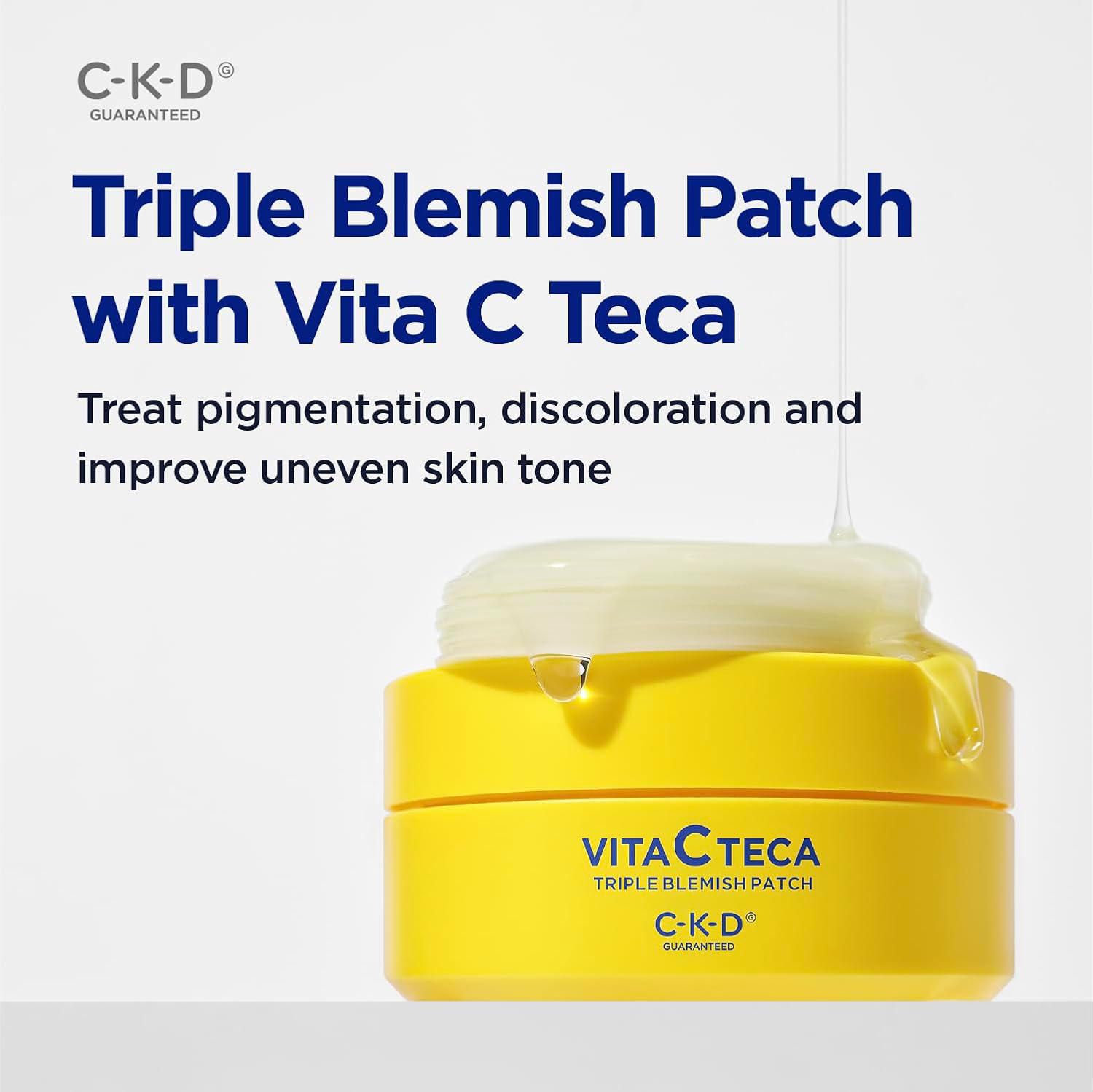 CKD GUARANTEED - Vita C Teca Triple Blemish Patch 82g. (60 Patches)
