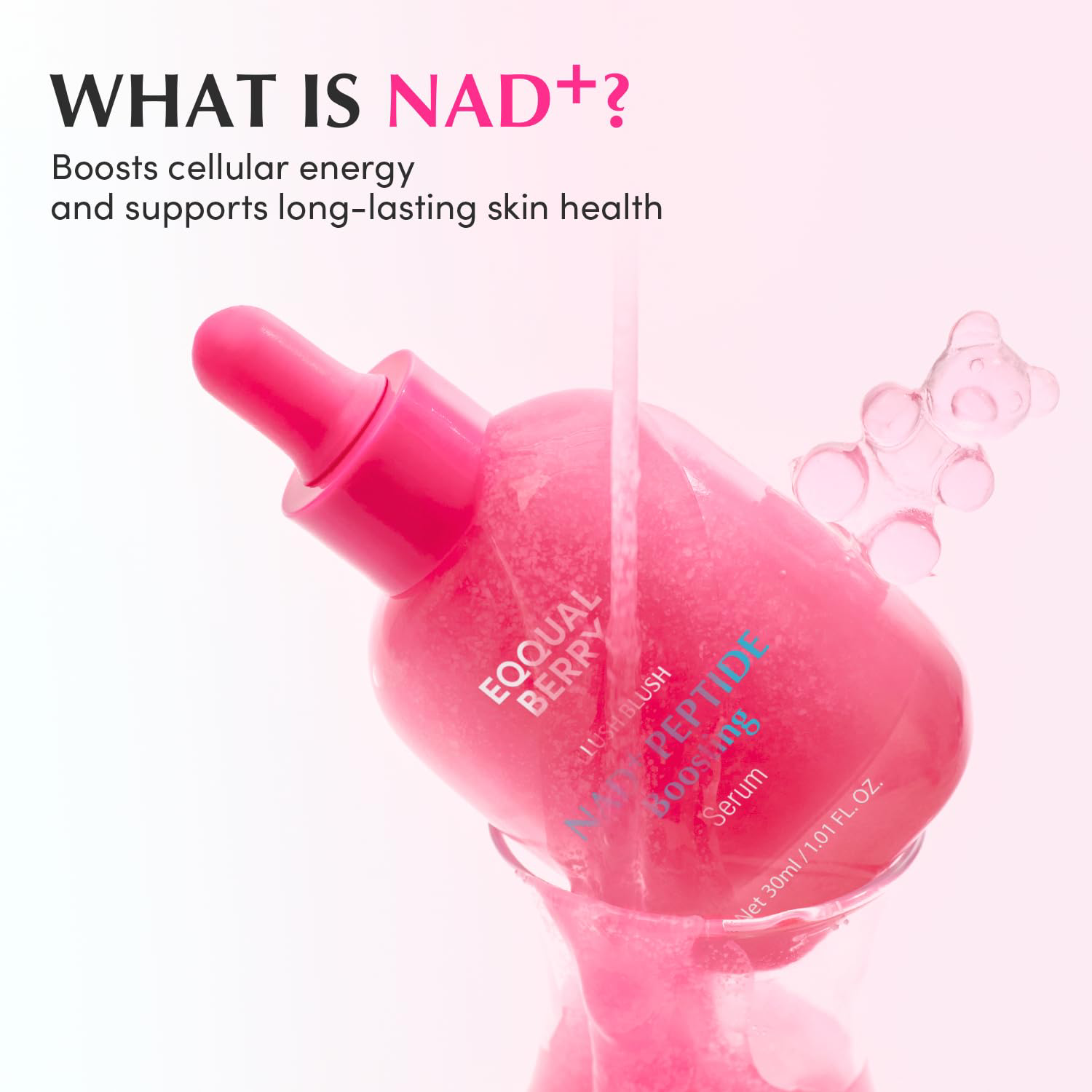 EQQUALBERRY - NAD+ Peptide Boosting Serum 30ml.