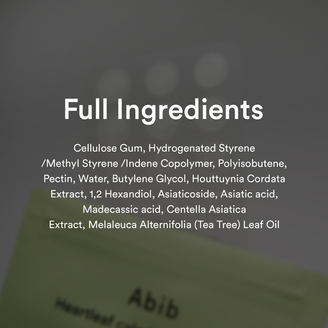 Abib - Heartleaf Calming Spot Patch (78 Patches)