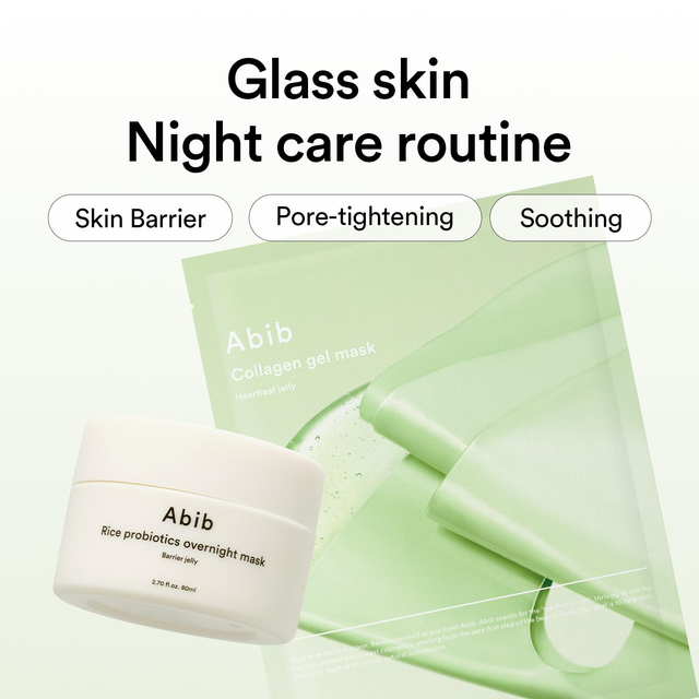 Abib - Collagen Gel Mask Heartleaf Jelly 27ml. (Pack of 3)