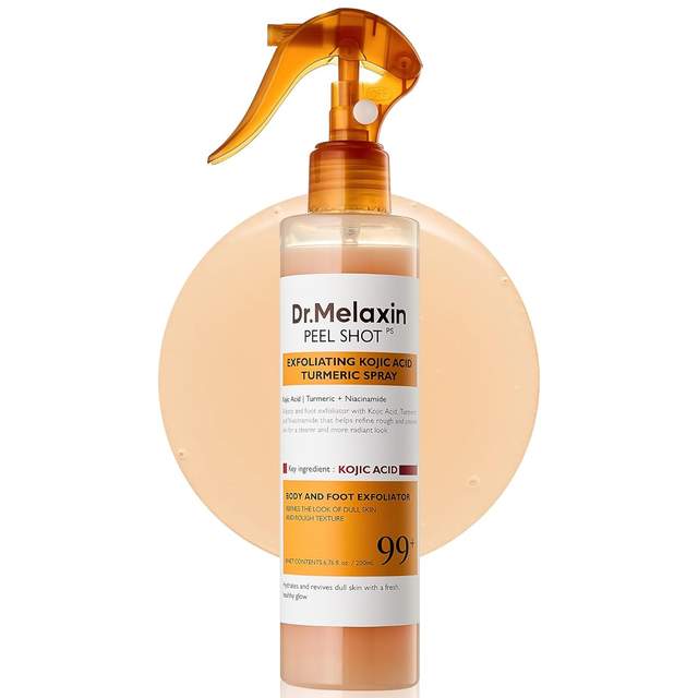 Dr.Melaxin - Peel Shot Exfoliating Kojic Acid Turmeric Spray 200ml.
