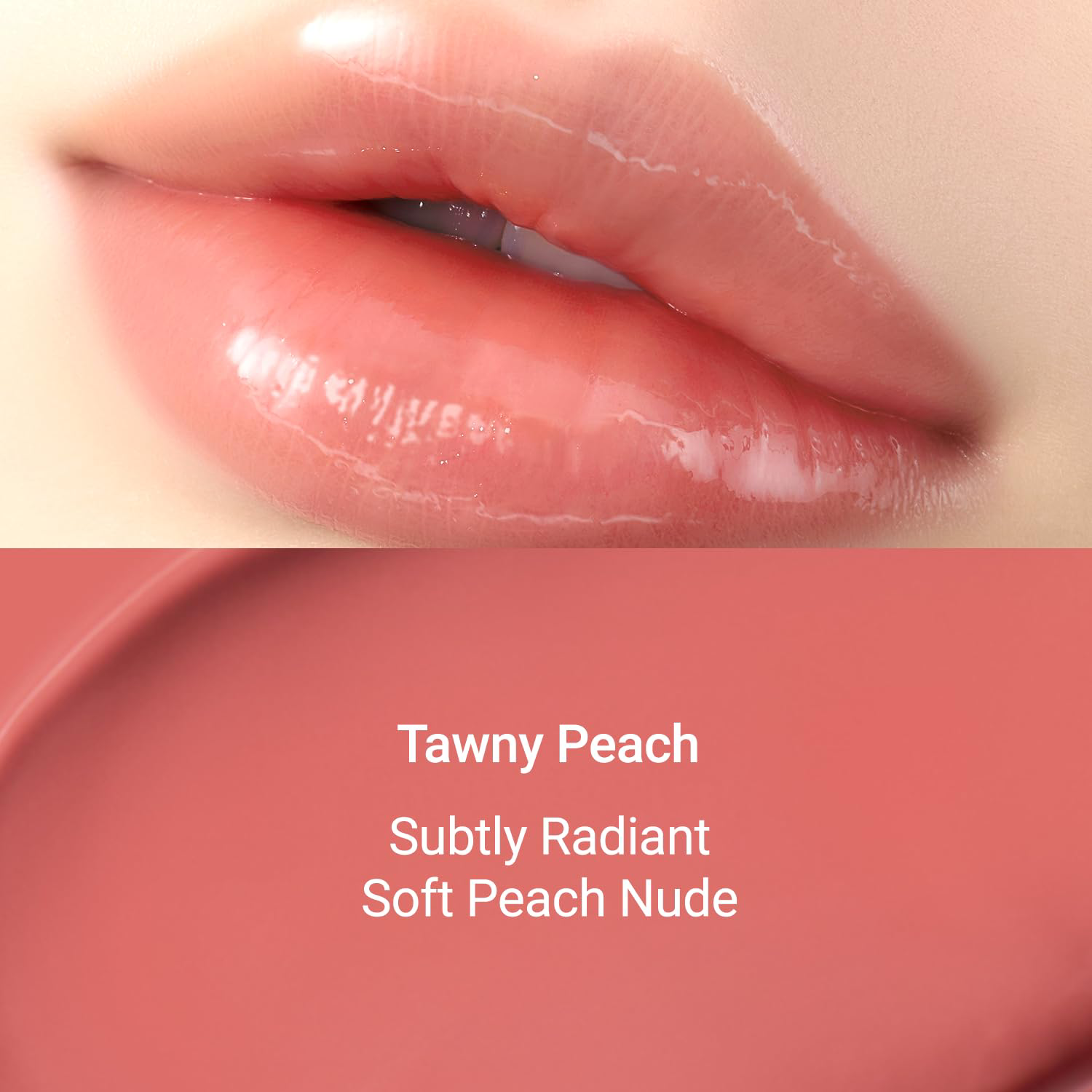 Jung Saem Mool - Lip Metal Serum Gloss #Tawny Peach 10ml.
