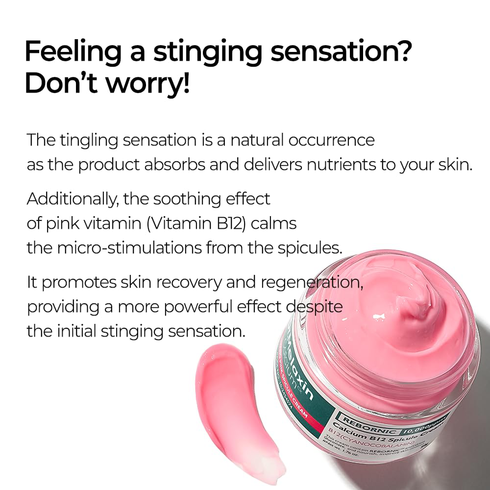 Dr.Melaxin - Cemenrete CX Cyano Pink Spicule Cream with Calcium B12 50ml.