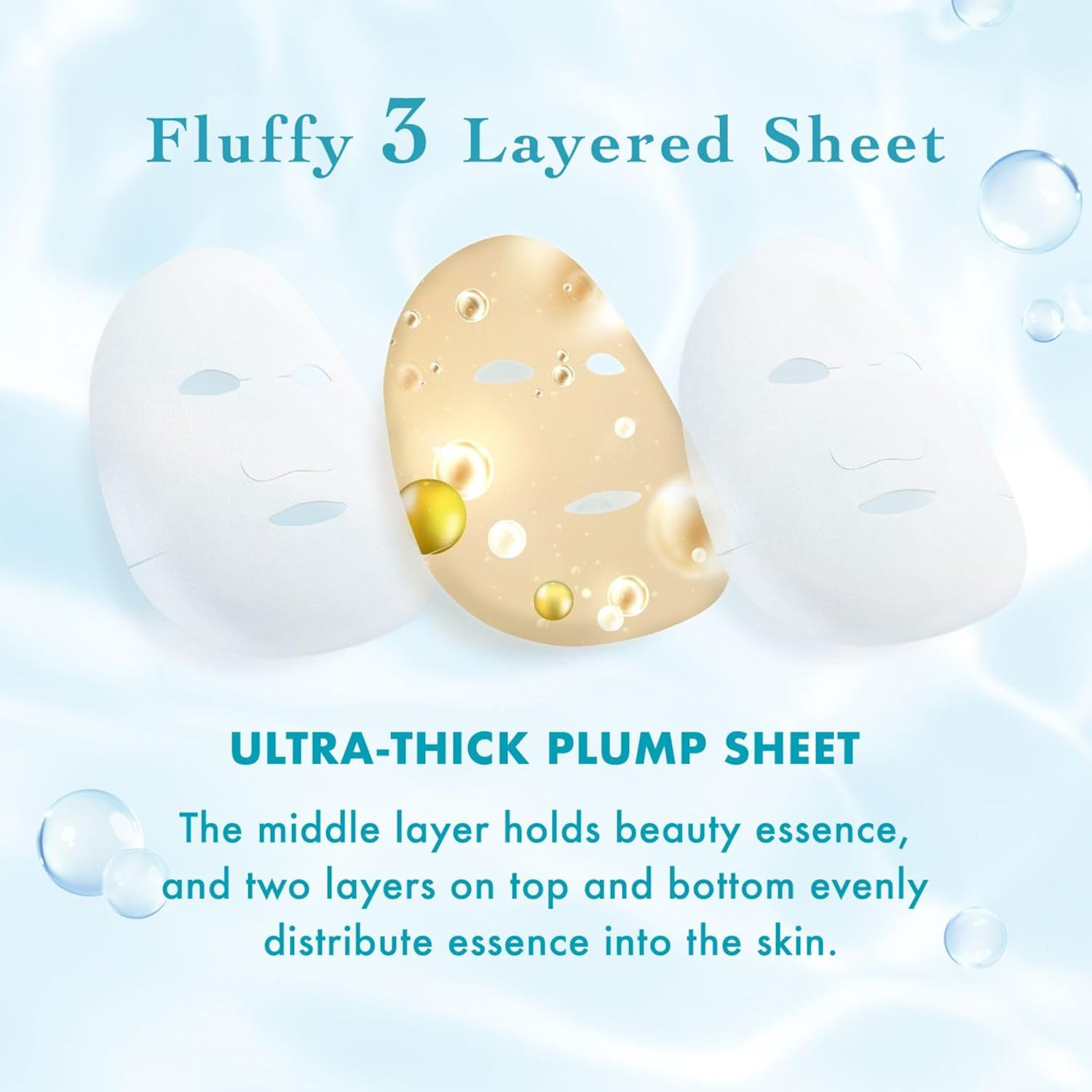 Lululun - Hydra F Mask Azelaic Acid Face Masks 117ml. (7 Sheets)