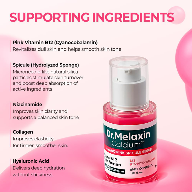 Dr.Melaxin - Dr.Melaxin - Cemenrete Cyano Pink Spicule Serum 30ml.