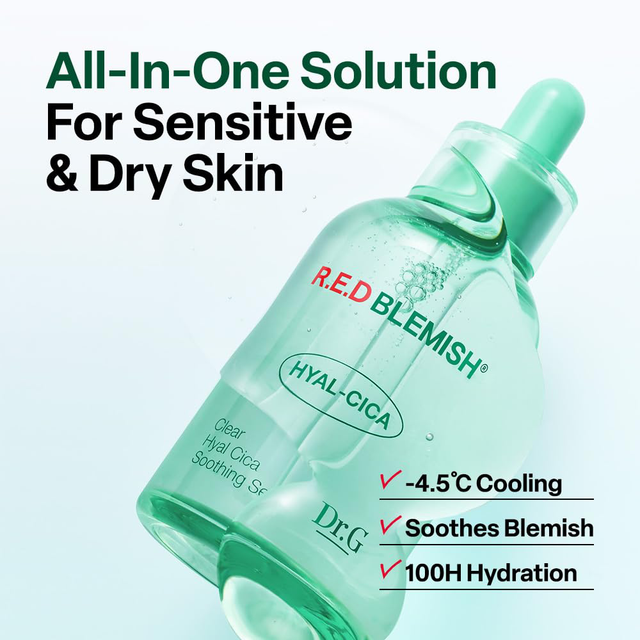 Dr.G - R.E.D Blemish Clear Hyal-Cica Soothing Serum 50ml.