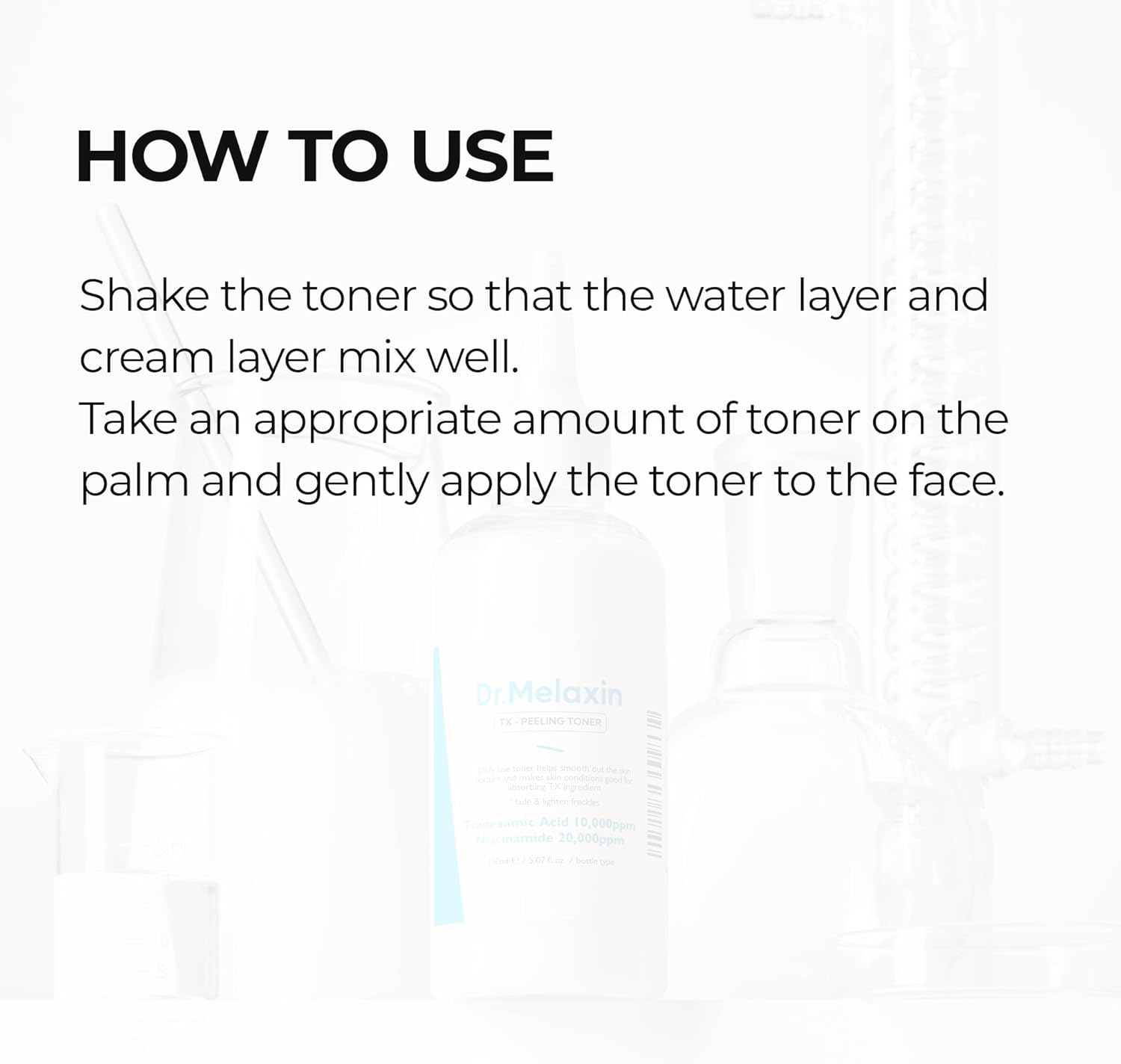 Dr.Melaxin - TX Peeling Toner with Tranexamic Acid and Niacinamide 150ml.