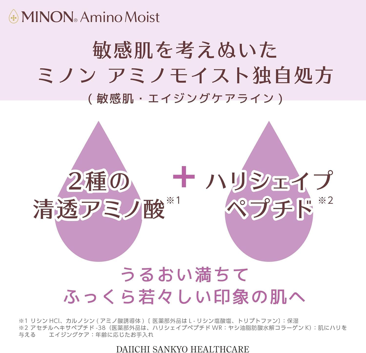 Minon - Amino Moist Lotion - Aging Care Lotion 150ml.