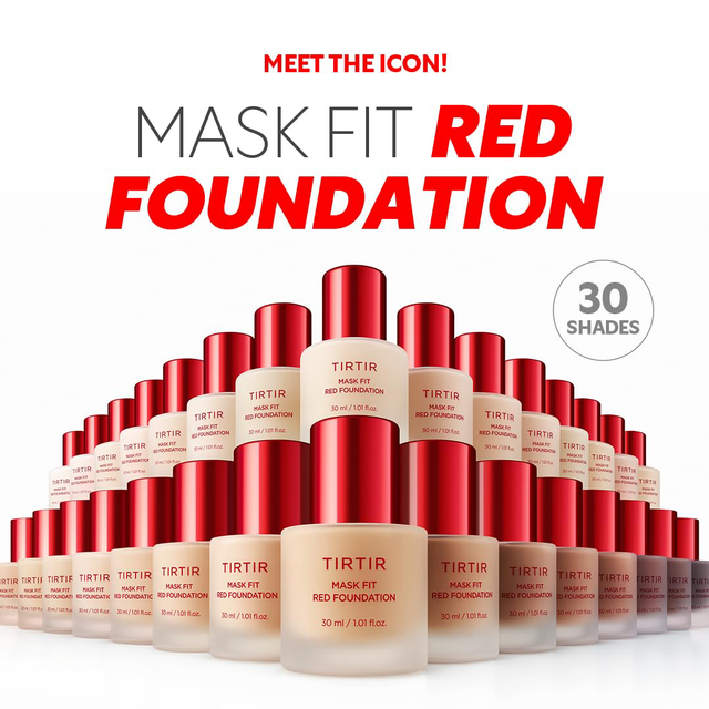 TIRTIR - Mask Fit Red Foundation #24W Soft Beige 30ml.