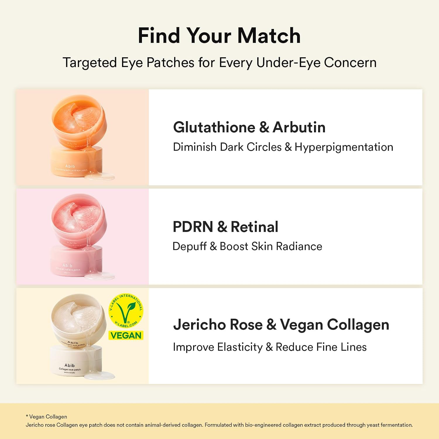 Abib - Collagen Eye Patch Jericho Rose Jelly (60 Patches)