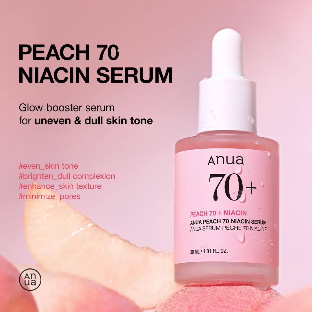 Anua - Peach 70 Niacin Serum 30ml.