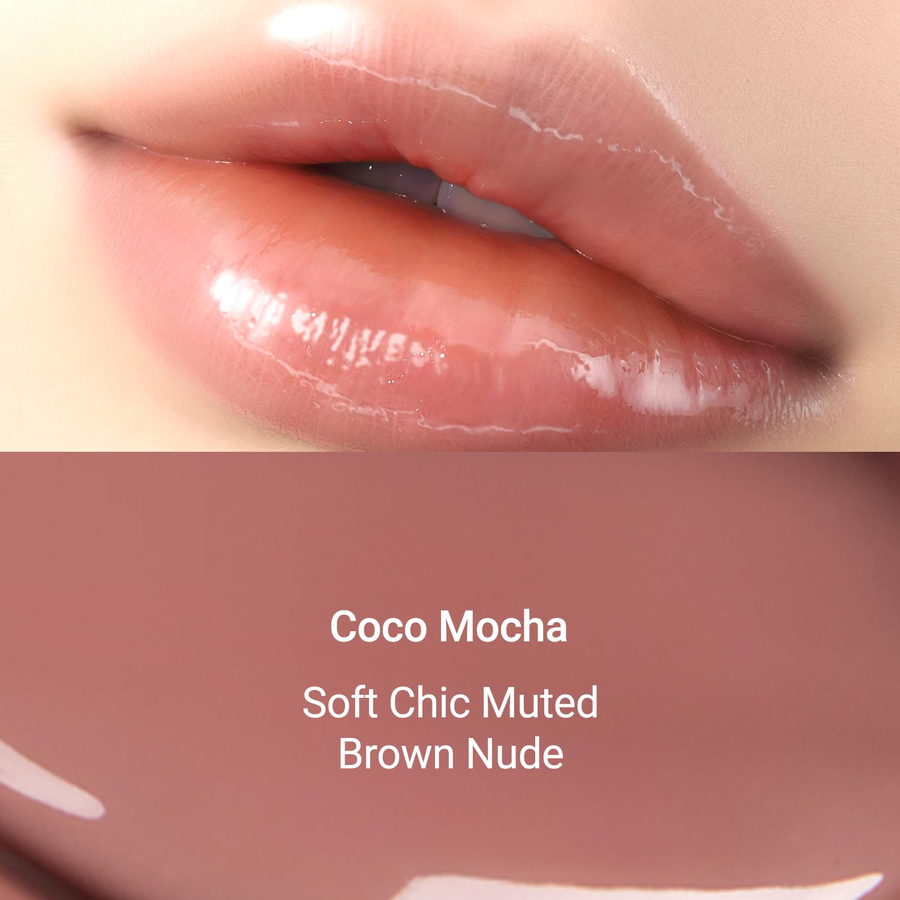 Jung Saem Mool - Lip Metal Serum Gloss #Coco Mocha 10ml.