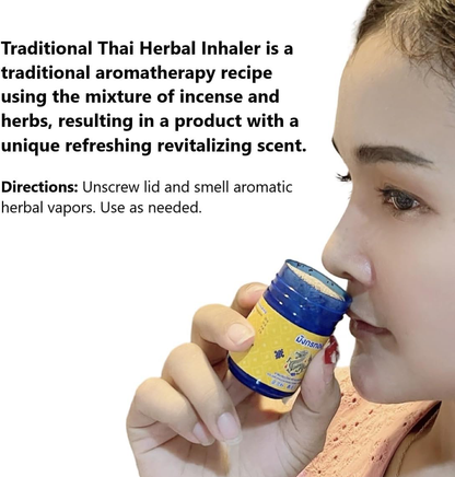 Golden Dragon - Herbal Inhaler (Pack of 3) - Made in Thailand