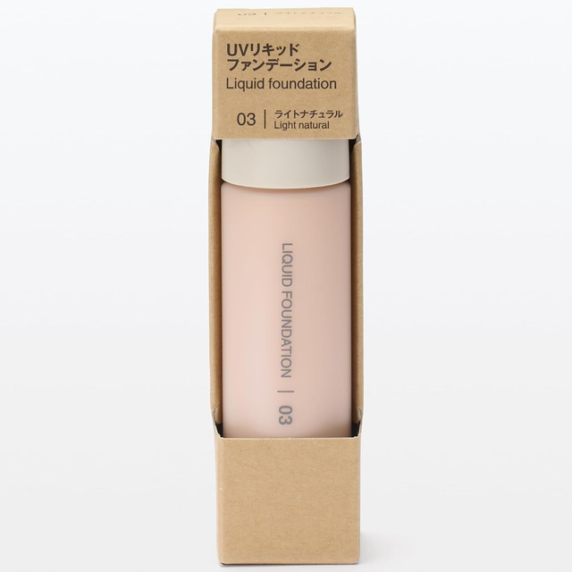 MUJI - MUJI - UV Liquid Foundation SPF40 PA++++ #03 Light Natural 30ml.