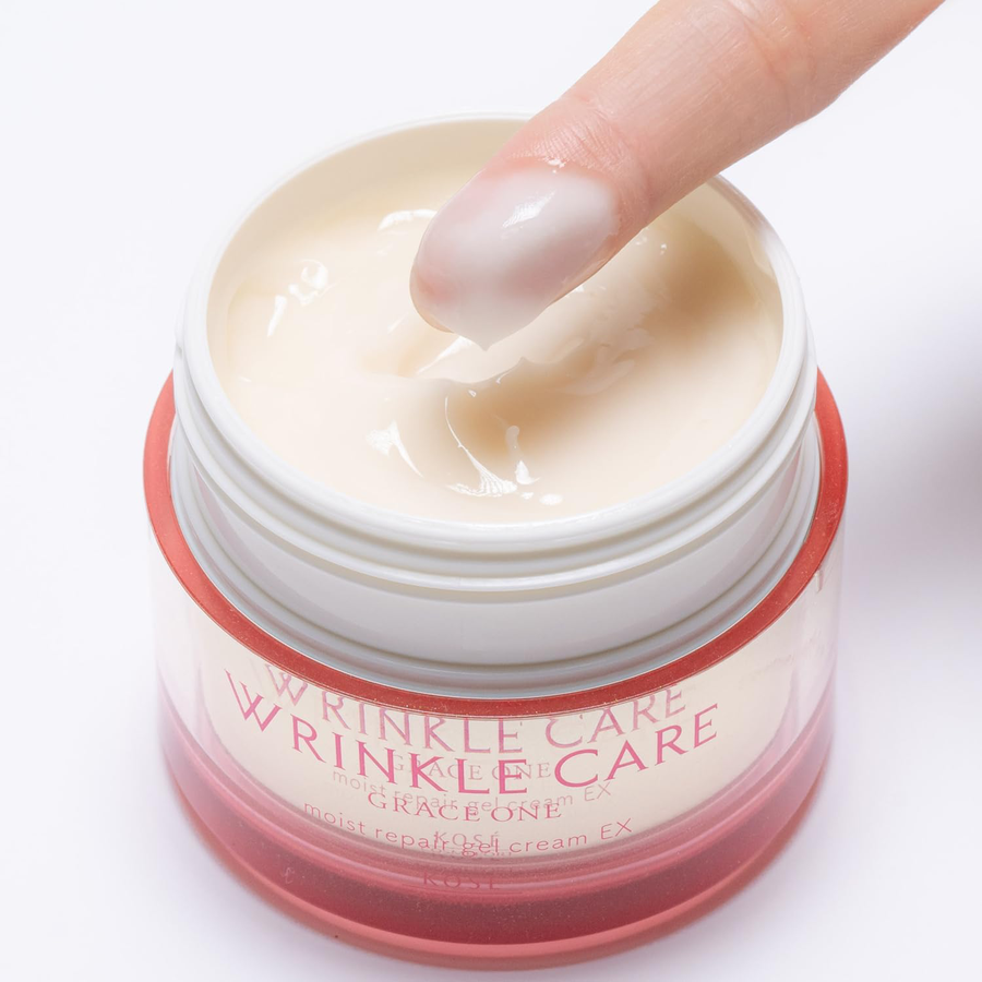 KOSE - Grace One - Wrinkle Care Moist Repair Gel Cream EX 100g.