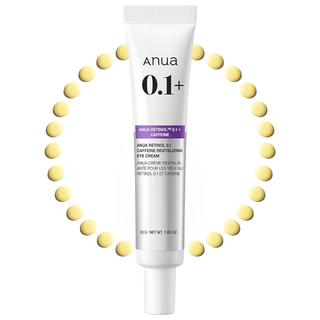 Anua - Retinol 0.1 Caffeine Revitalizing Eye Cream 30g.