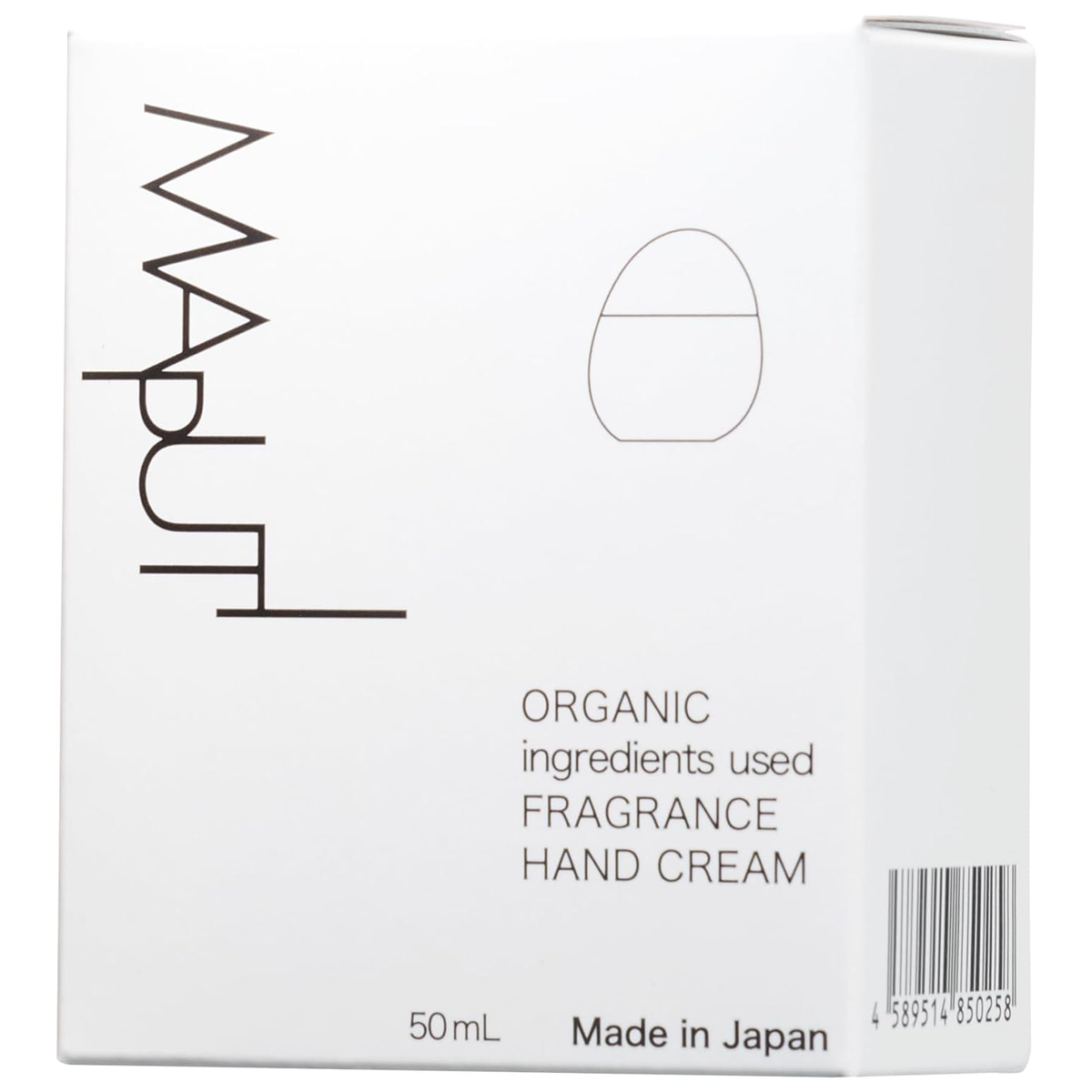 Maputi - Organic Fragrance Highly Moisturizing Non-sticky Whitening Hand Cream 50ml.