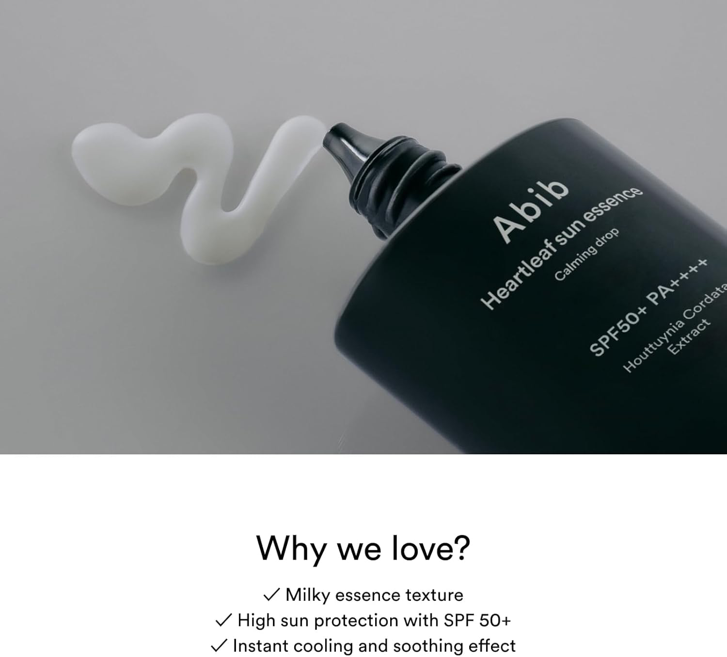 Abib - Heartleaf Sun Essence Calming Drop 50ml.