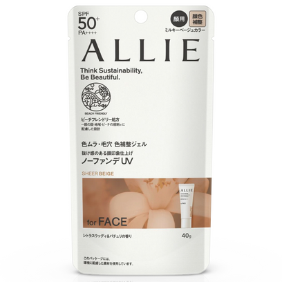 Allie - Chrono Beauty Color Tuning UV Sheer Beige 40g.