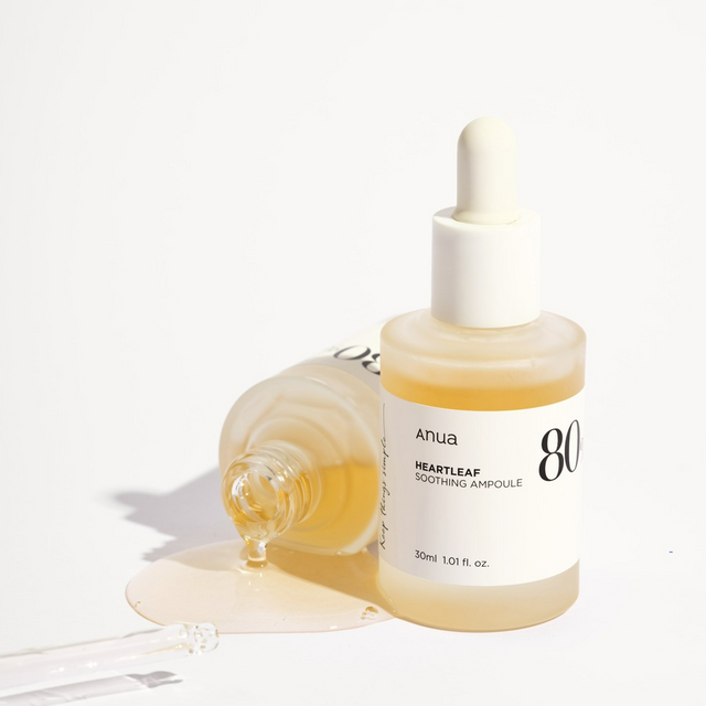 Anua - Heartleaf 80% Soothing Ampoule 30ml.