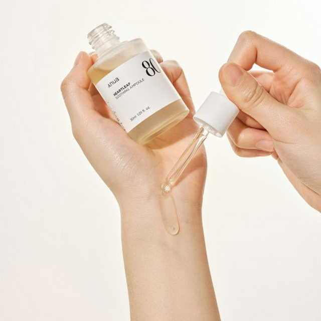 Anua - Heartleaf 80% Soothing Ampoule 30ml.