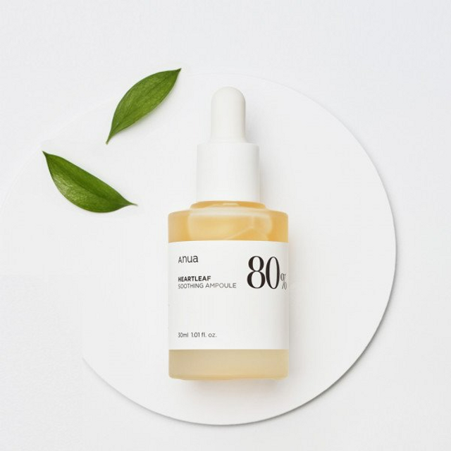 Anua - Heartleaf 80% Soothing Ampoule 30ml.