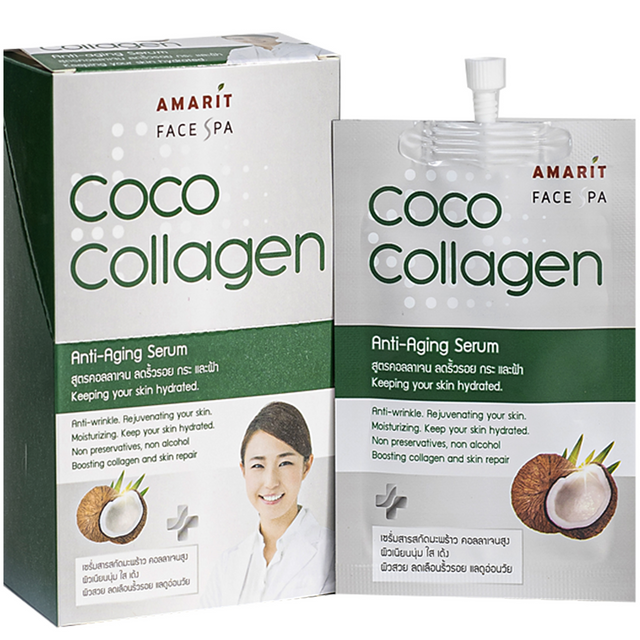 Amarit - Coco Collagen Anti-Aging Serum 10ml. (Pack of 3)