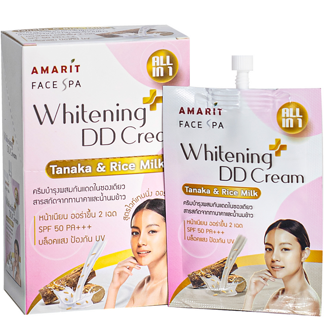 Amarit - Whitening DD Cream Tanaka 8ml. (Pack of 3)
