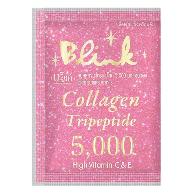 Blink - Collagen Tripeptide 5000 mg. 10g. (Pack of 5 sachets)