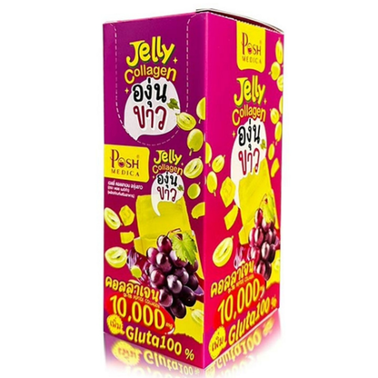 Posh Medica - Jelly Collagen White Grape 28g. (6 sachets)